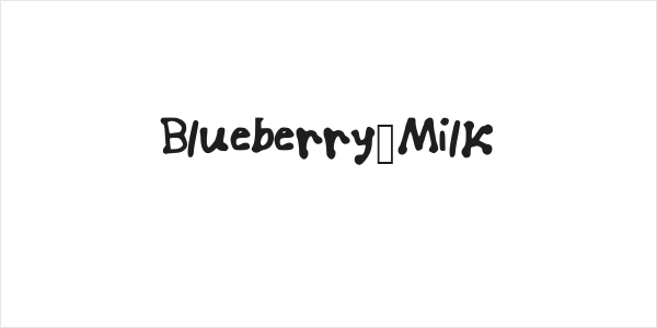 Blueberry_Milk Logo