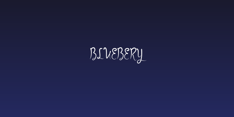 Bluebery Social Header