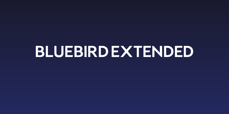 Bluebird Extended Social Header