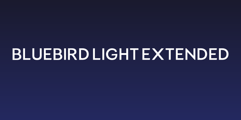 Bluebird Light Extended Social Header