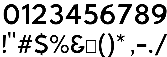 Bluebird Light Font OTHER CHARS
