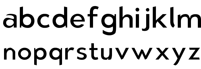 Bluebird Light Font LOWERCASE