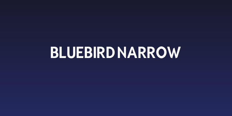 Bluebird Narrow Social Header