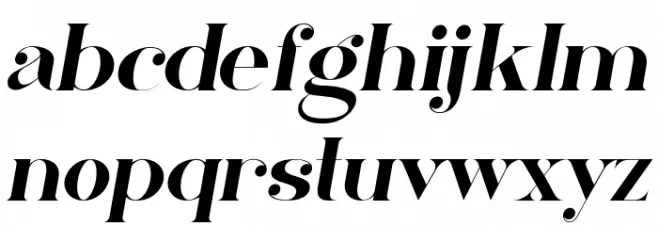 Bluefine Demo Italic Fonte MINÚSCULAS