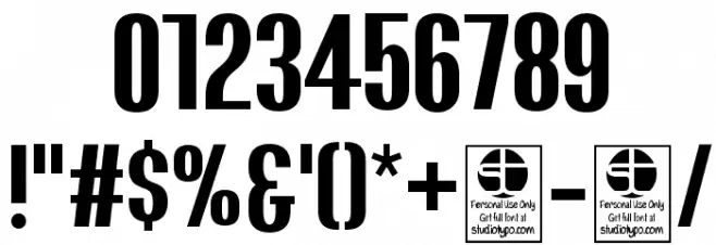 Bluefish Demo Bold Schriftart Anderer Schreiben