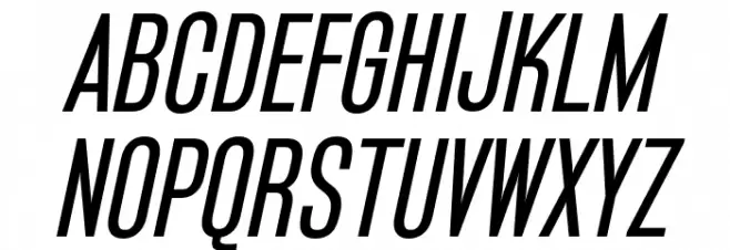 Bluefish Demo Italic Font UPPERCASE