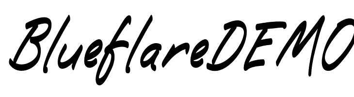 Blueflare DEMO Font