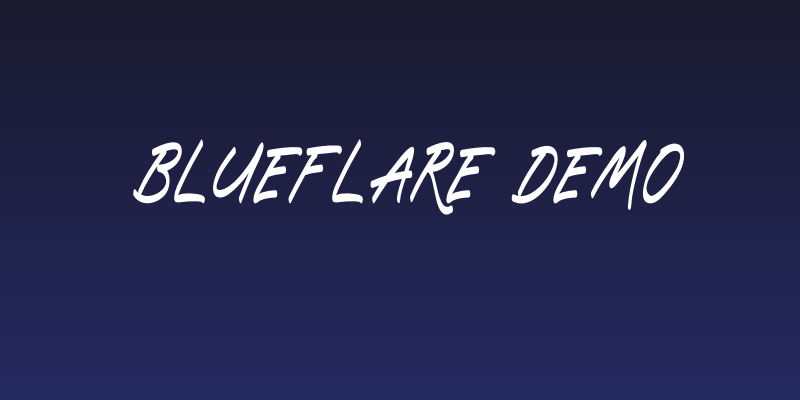 Blueflare DEMO Social Header