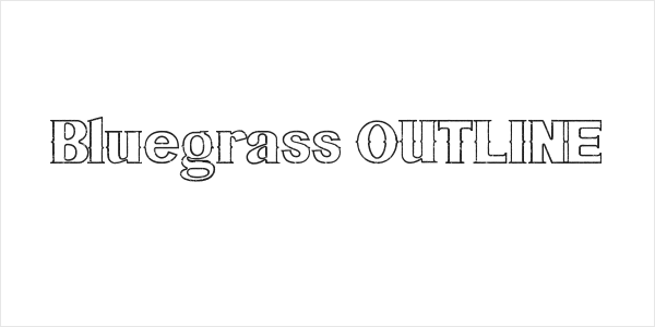 Bluegrass OUTLINE Logo