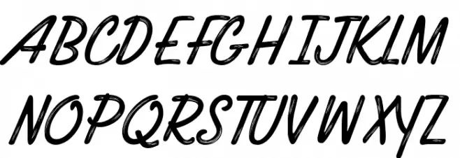 Blueline Paradise Font OTHER CHARS