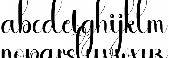Blueline Font Litere mici