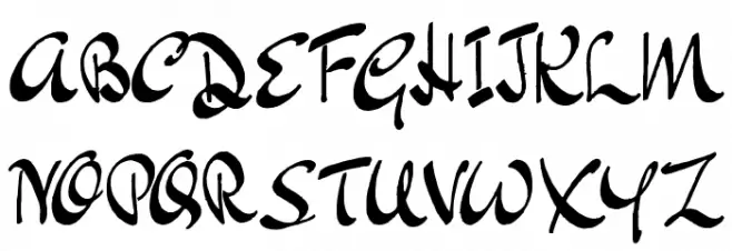 Bluelmin Kisaburo Schriftart Groß
