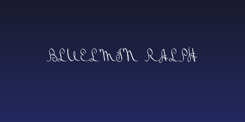 Bluelmin Ralph Social Header