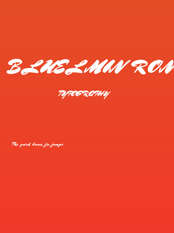 Bluelmin Ronald Poster