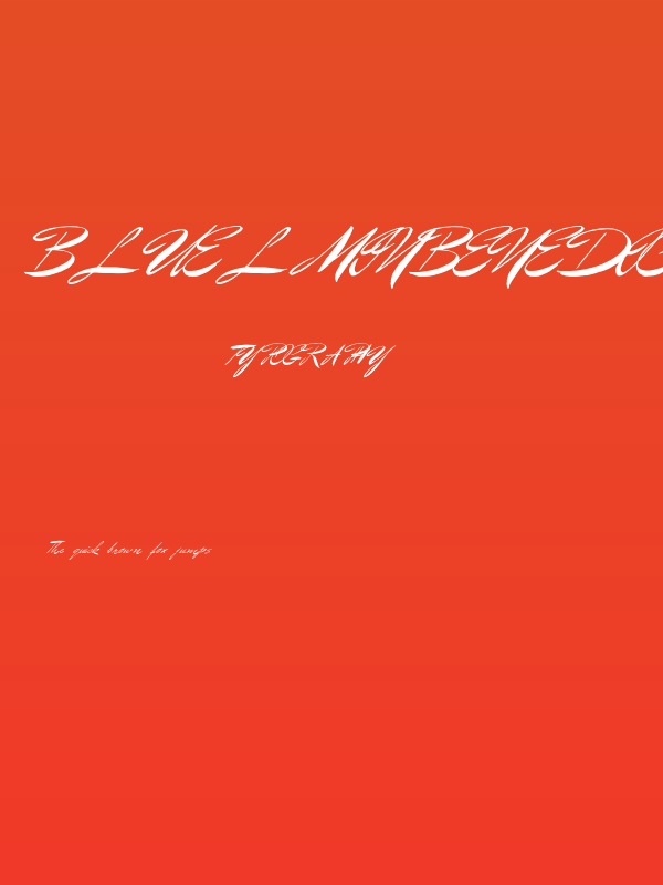 BluelminBenedict Poster