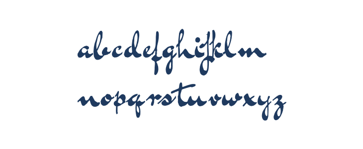 BluelminKisaburo Lowercase