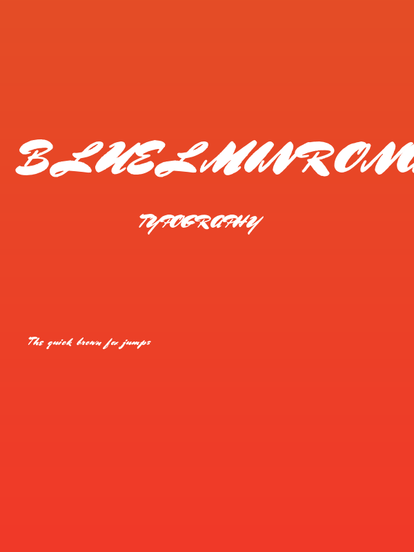 BluelminRonald Poster