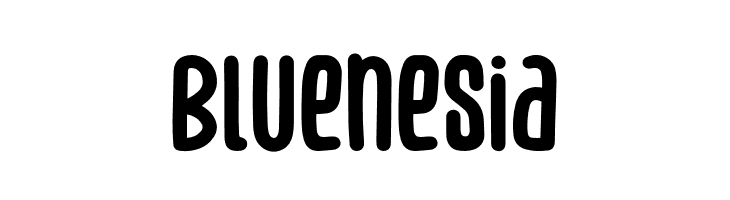 Bluenesia  baixar fontes gratis