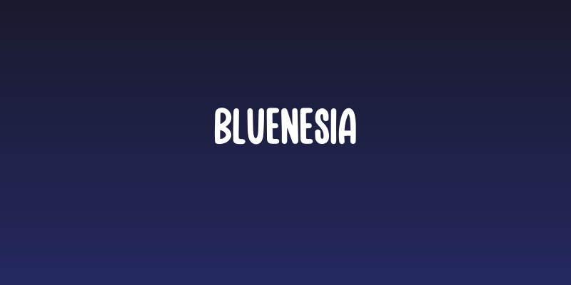 Bluenesia Social Header