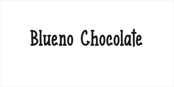 Blueno Chocolate Logo