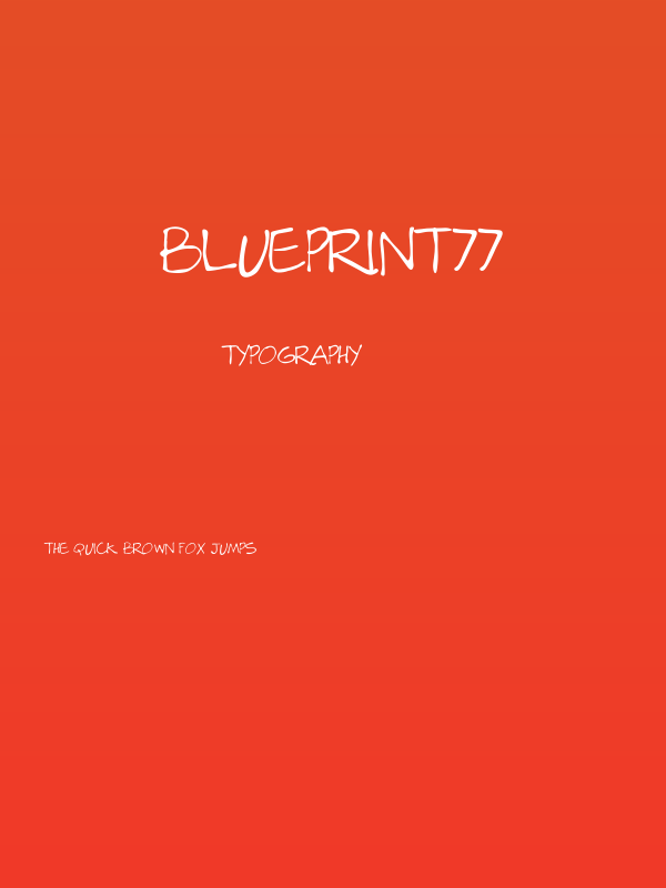 Blueprint77 Poster