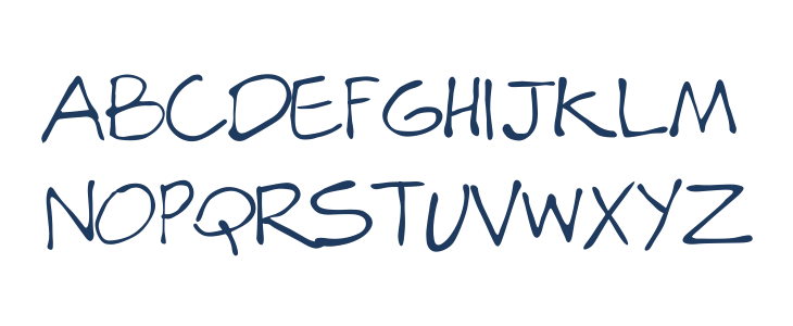 Blueprint77 Lowercase