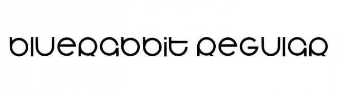 Bluerabbit Regular  Fuentes Gratis Descargar