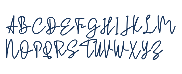 Blues Anthem Uppercase