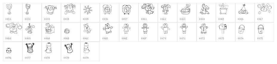 Blue's Clues Character Map