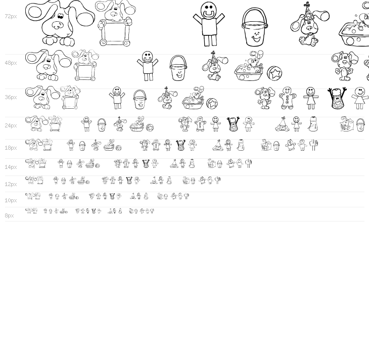 Blue's Clues Waterfall