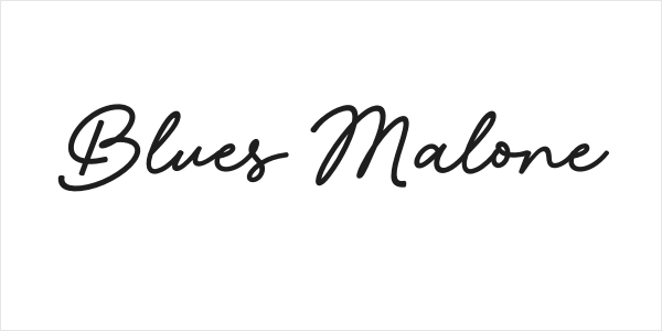 Blues Malone Logo
