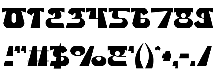 Blues Melody Font OTHER CHARS