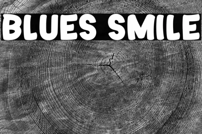 Blues Smile Font examples