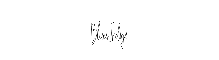 BluesIndigo  font caratteri gratis