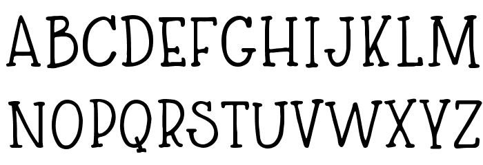 Blueshire Regular Font LOWERCASE