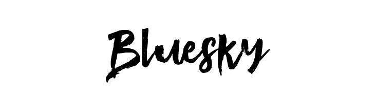Bluesky  नि: शुल्क फ़ॉन्ट्स डाउनलोड