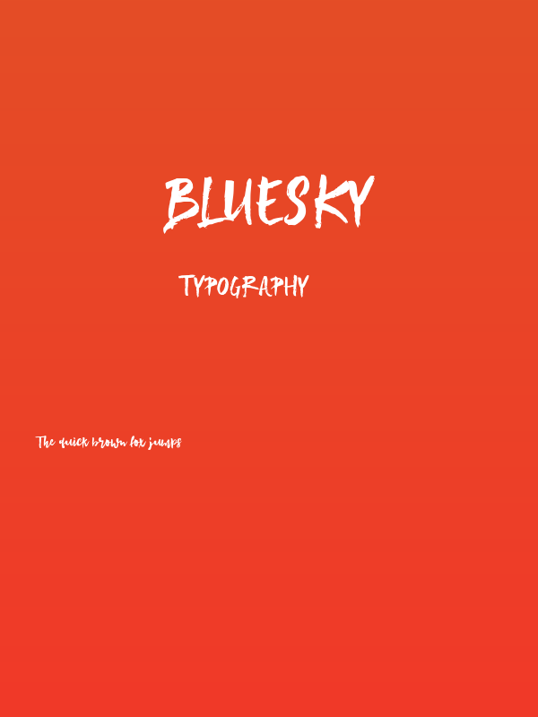 Bluesky Poster