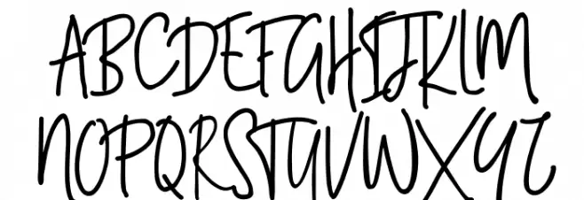 BluestoriaPersonalUseOnly Caratteri MAIUSCOLE