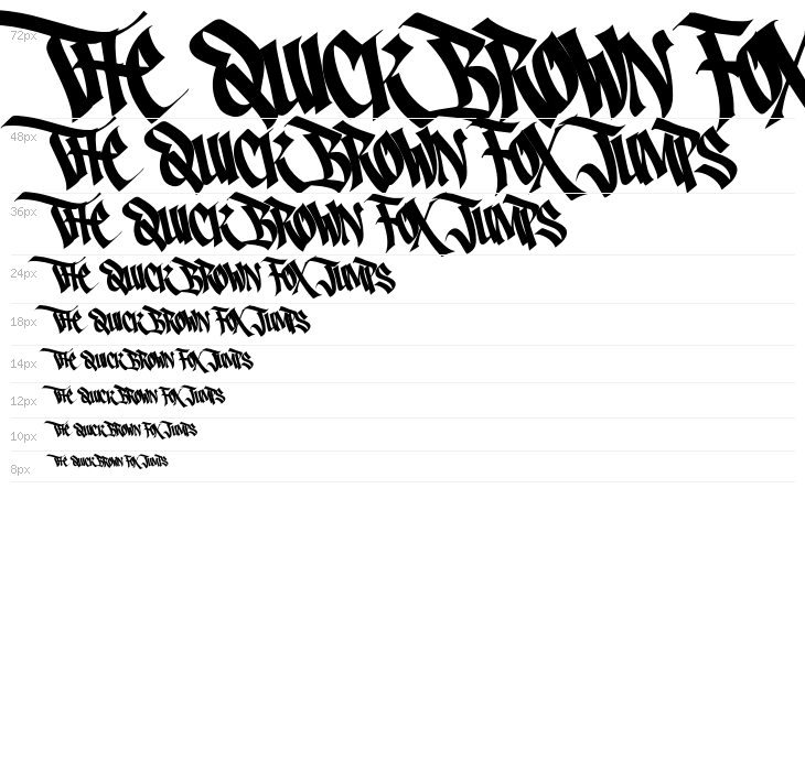 Bluetag PERSONAL USE Bold Italic Waterfall