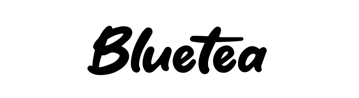 Bluetea  नि: शुल्क फ़ॉन्ट्स डाउनलोड