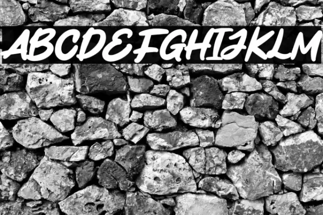 Bluetea Font examples