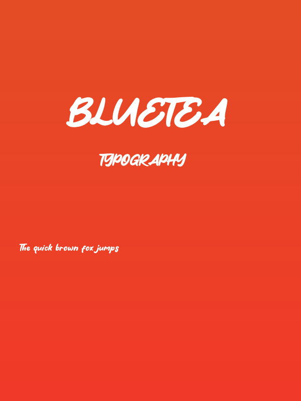 Bluetea Poster