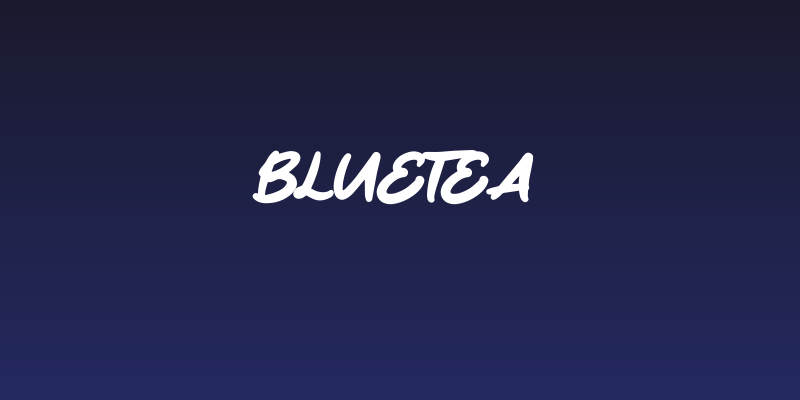 Bluetea Social Header