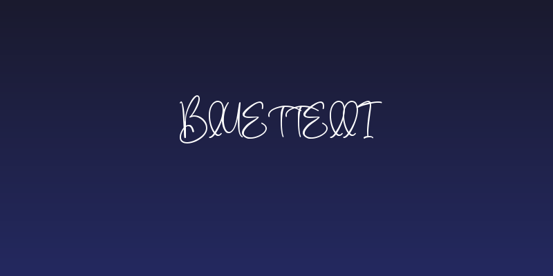Bluettelli Social Header
