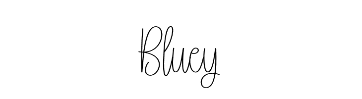 Bluey Font