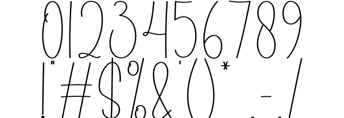 Bluey Font OTHER CHARS