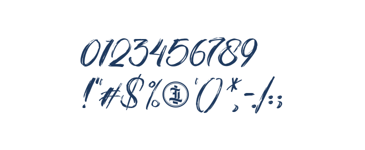 BluezinghamPersonalUseOnly-Regular Other Characters