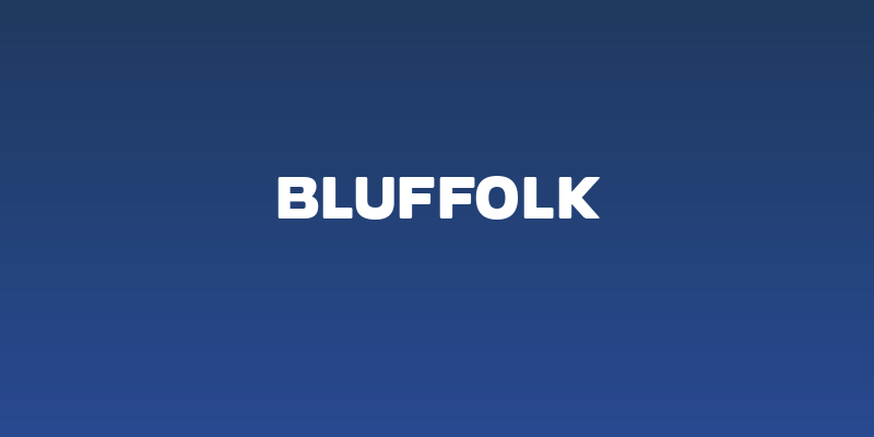 Bluffolk Social Header