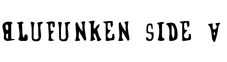 Blufunken side A  नि: शुल्क फ़ॉन्ट्स डाउनलोड