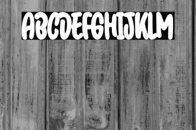 Blugie Font examples